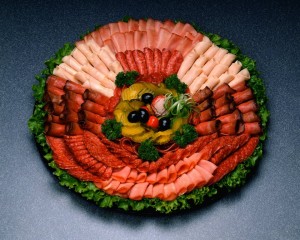 family reunion sliced meat tray